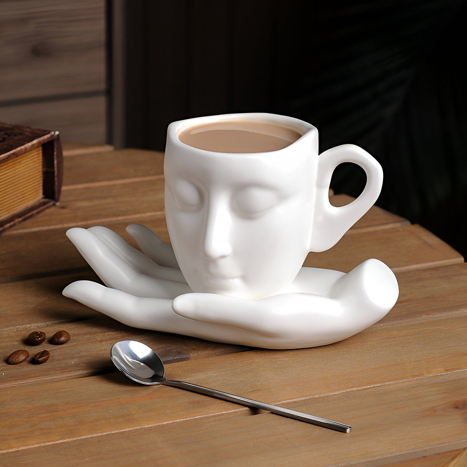 Modern Abstract Coffee Set