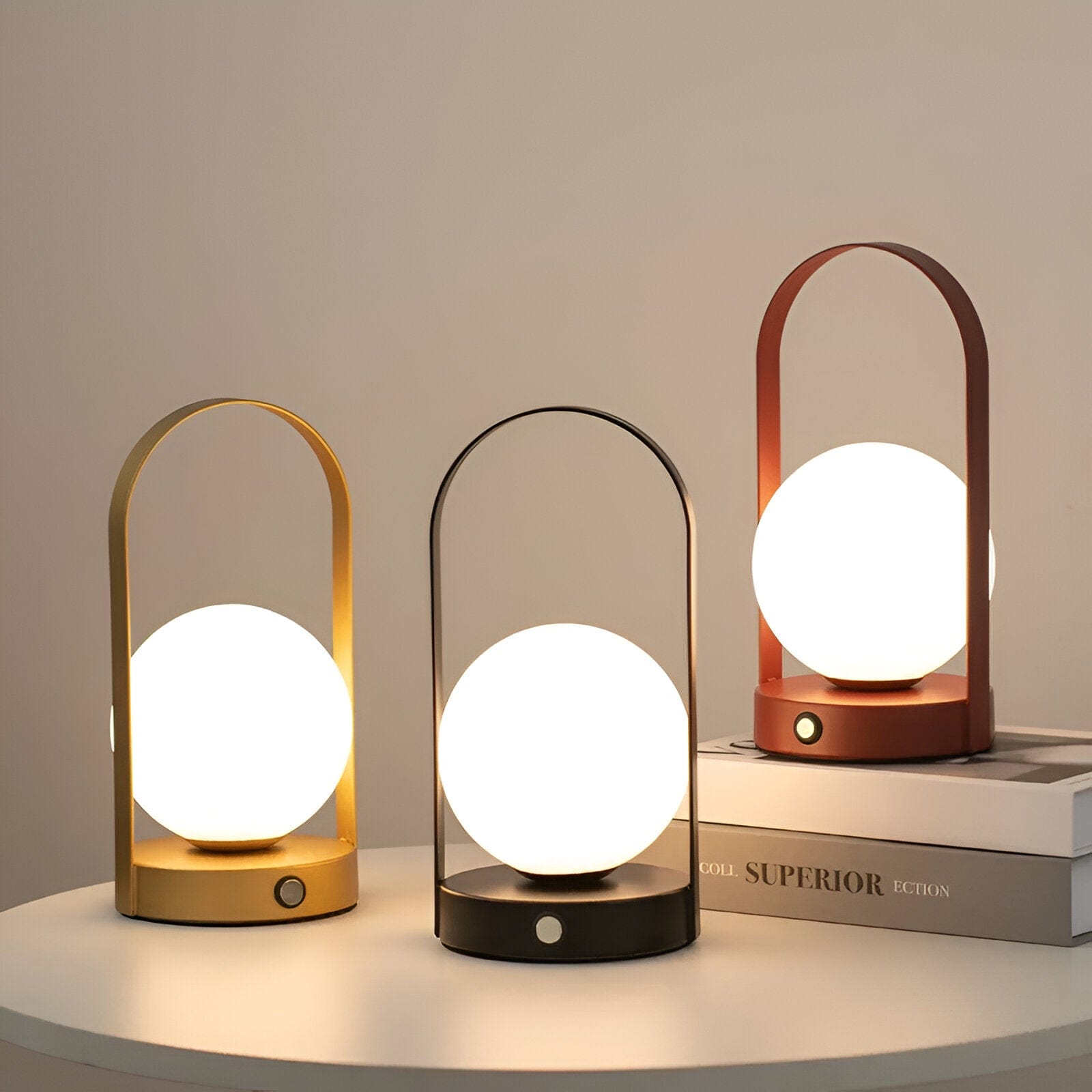 AeroLume | Dimmable Wireless Hanging & Table Lamp