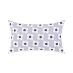 Lumbar Pillow Cover with Daisy Embroidery