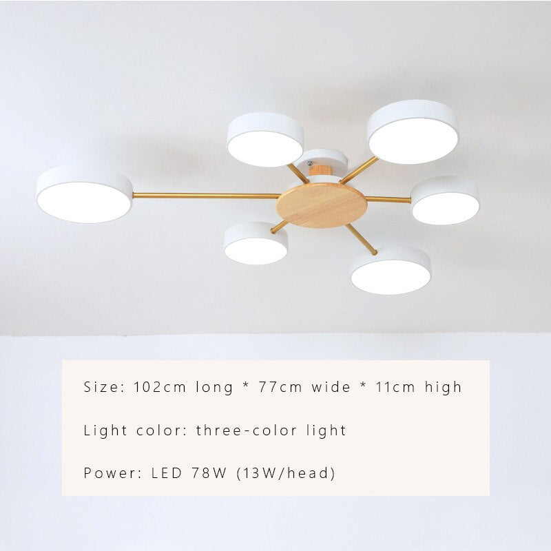 Luminax | Scandinavian Modern LED Chandelier