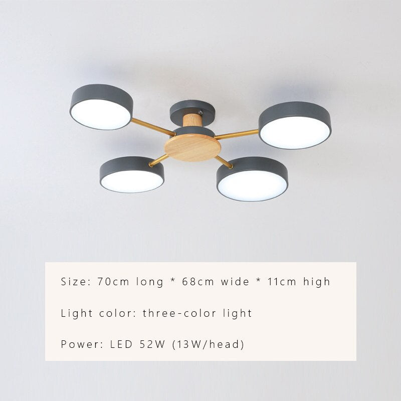 Luminax | Scandinavian Modern LED Chandelier