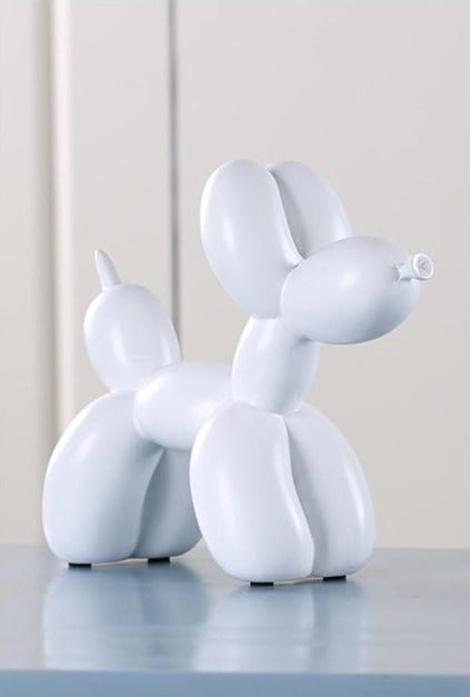Handcrafted Resin Balloon Dog Figurine