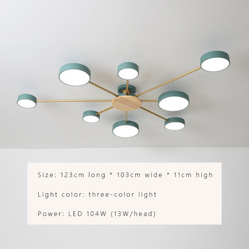 Luminax | Scandinavian Modern LED Chandelier