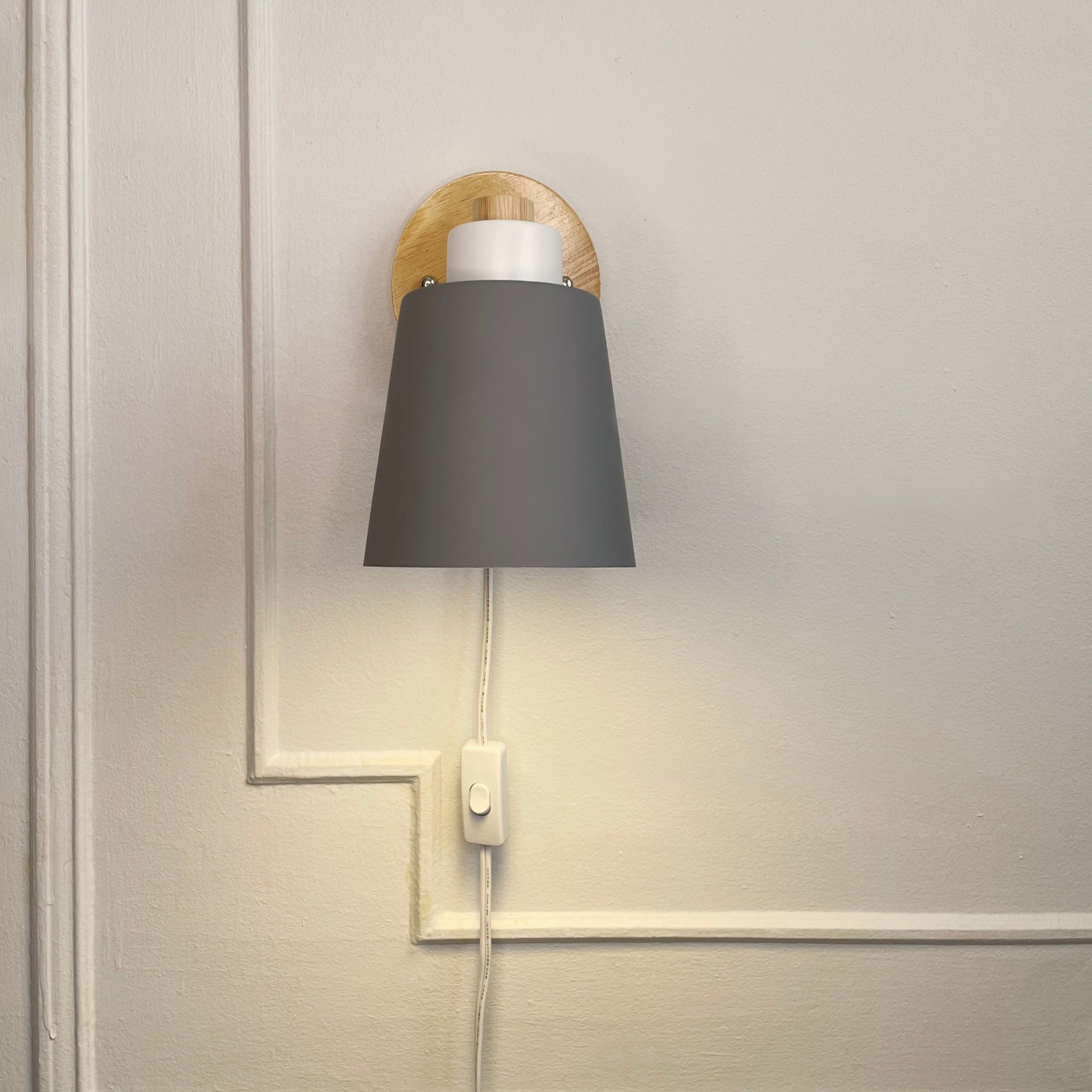 Plug-In Rotating Reading Light
