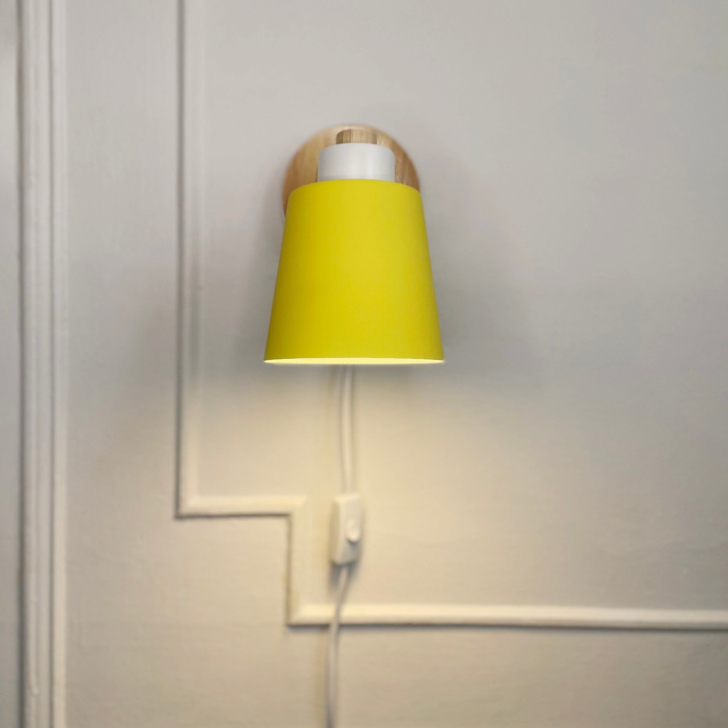 Plug-In Rotating Reading Light