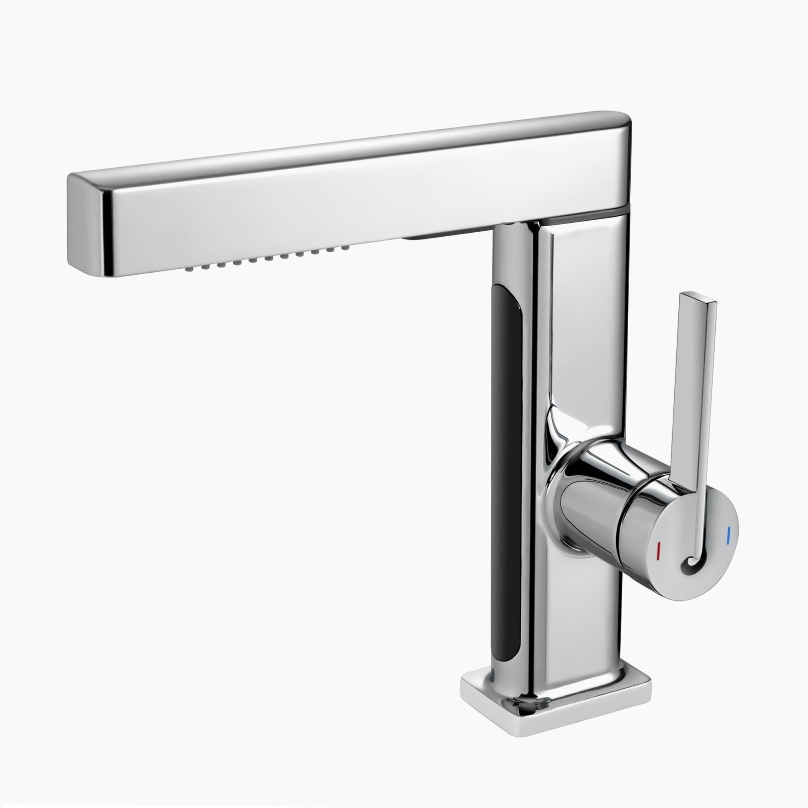Alyra Single-Hole Pull-Out Faucet With Temperature Readout