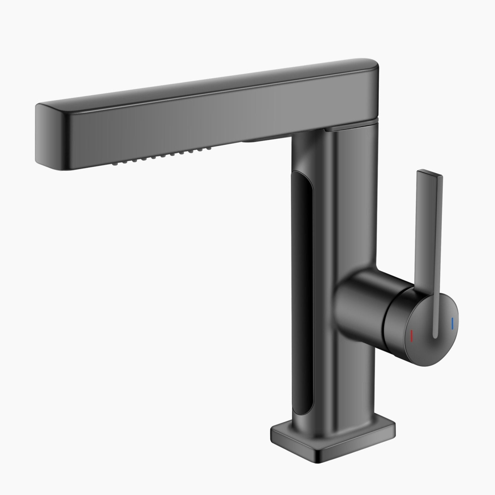 Alyra Single-Hole Pull-Out Faucet With Temperature Readout
