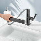 Alyra Single-Hole Pull-Out Faucet With Temperature Readout