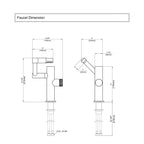 Nerova | Smart Single-Hole Bathroom Faucet with Temperature Readout