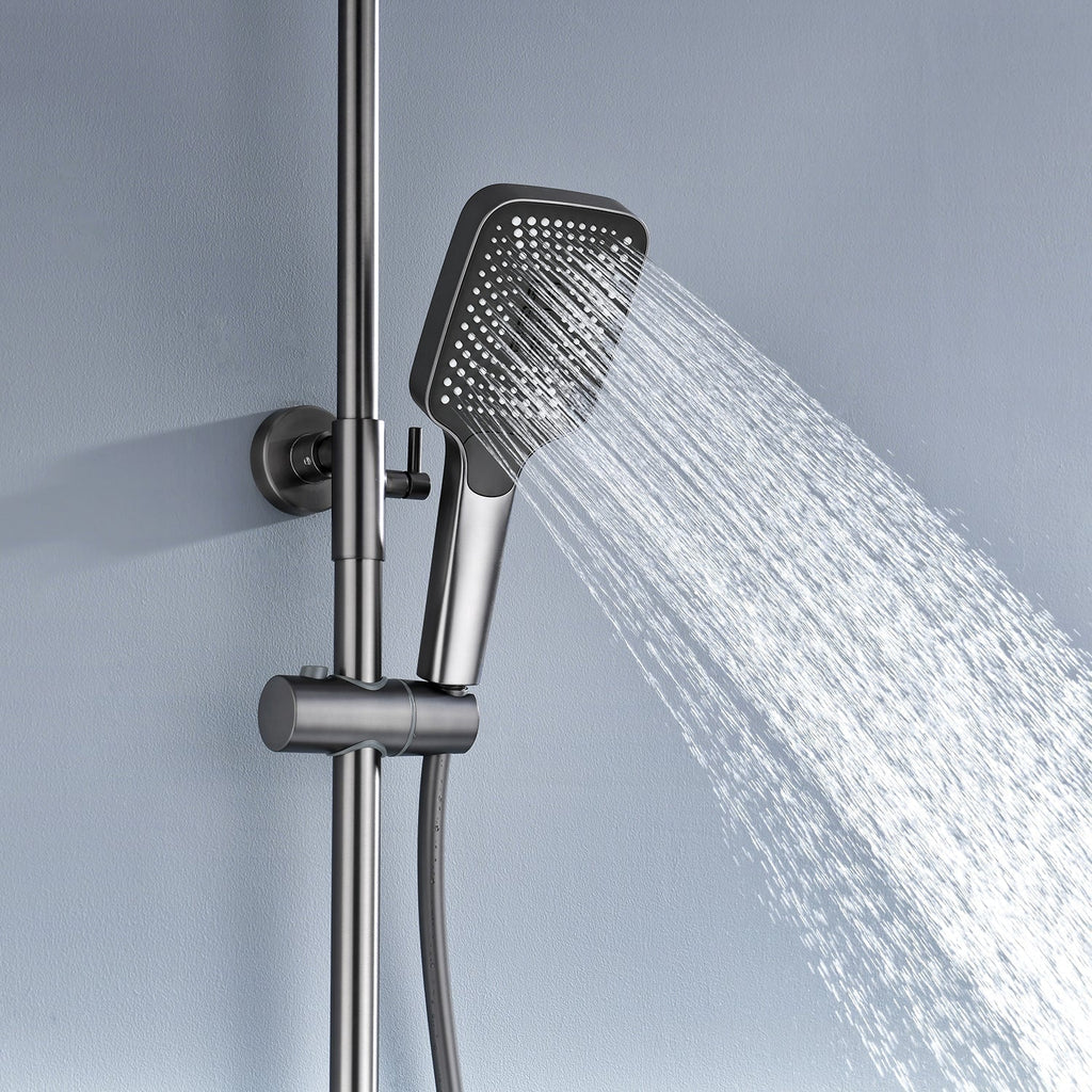 AquaSense Smart Shower System with Multi-Function Jets