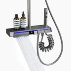 AquaSense Smart Bathroom Shower Systems with Digital Temperature Display