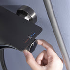 LED Shower System With Temperature Control