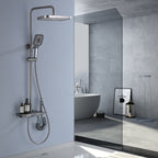 AquaSense Smart Shower System with Multi-Function Jets