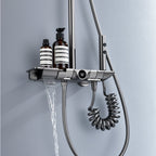 AquaSense Smart Shower System with Multi-Function Jets