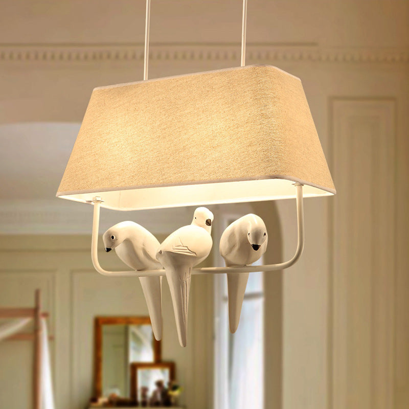 Mariselle | Linen Bird Chandelier
