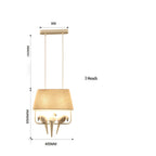 Mariselle | Linen Bird Chandelier