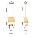 Mariselle | Linen Bird Chandelier