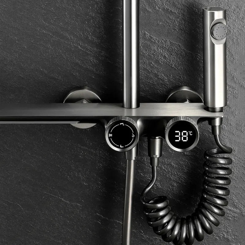 Nerida | Wall-Mounted Bath Mixer & Shower System