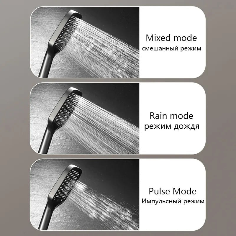 Nerida | Wall-Mounted Bath Mixer & Shower System