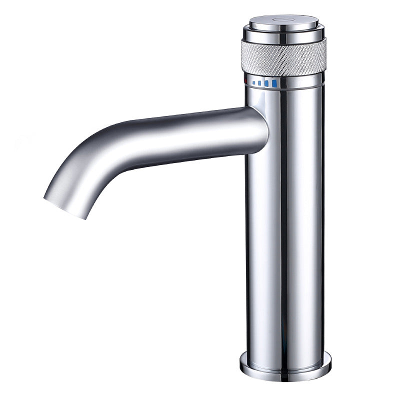 Single-Handle Bathroom Mixer Faucet for Hot and Cold Water