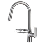 Single-Lever Kitchen Faucet With Pull-Down Sprayer, Hot And Cold