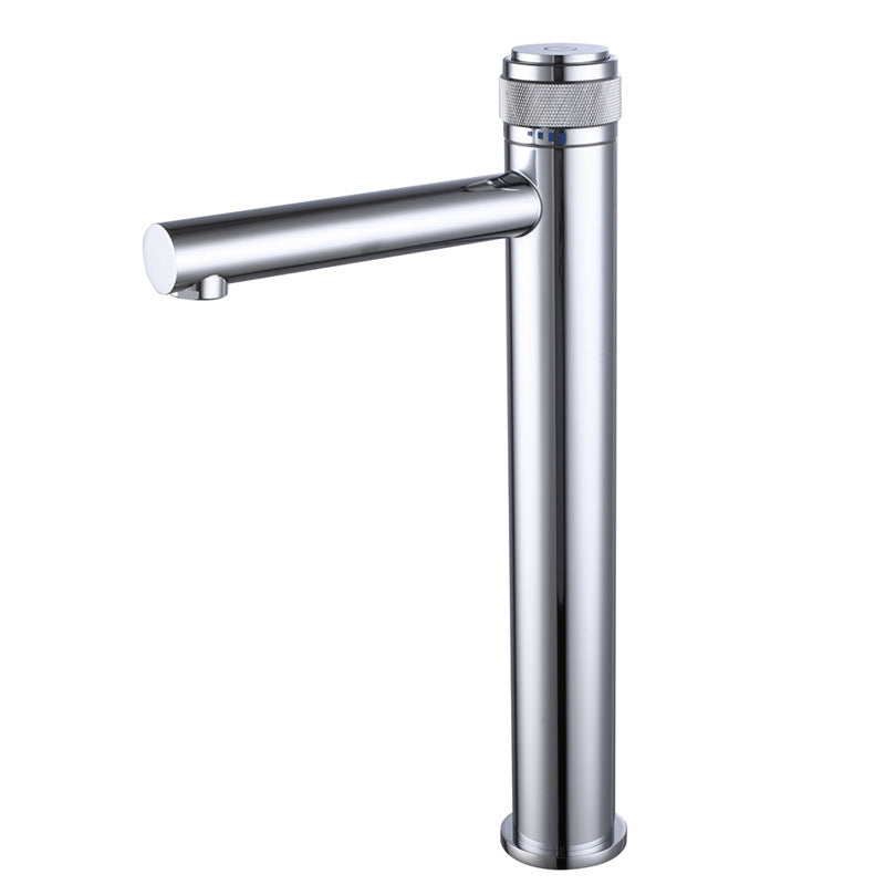 Single-Handle Bathroom Mixer Faucet for Hot and Cold Water