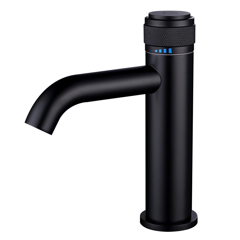 Single-Handle Bathroom Mixer Faucet for Hot and Cold Water