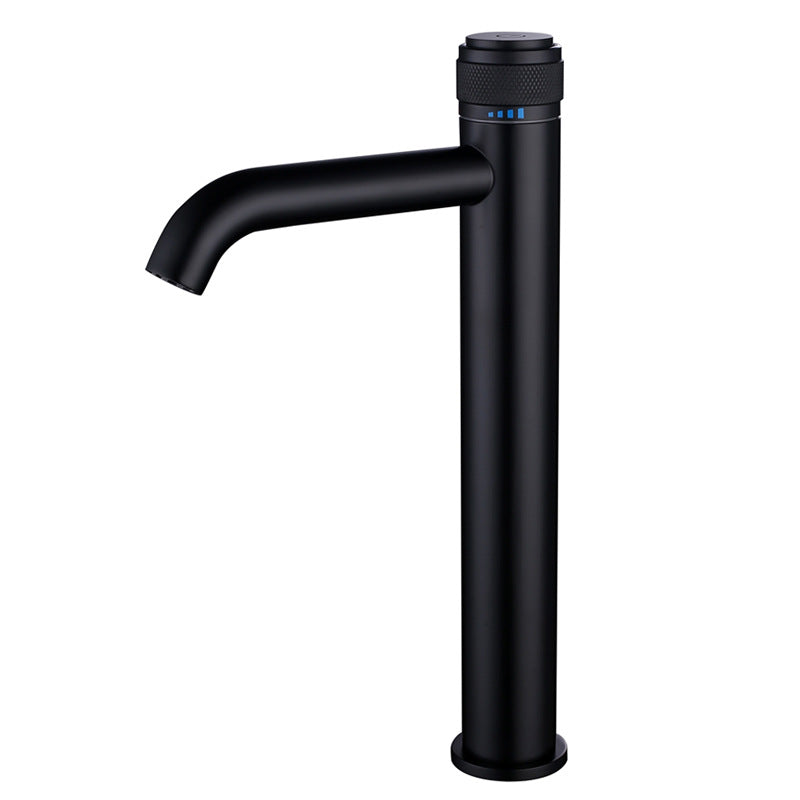 Single-Handle Bathroom Mixer Faucet for Hot and Cold Water