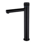 Single-Handle Bathroom Mixer Faucet for Hot and Cold Water