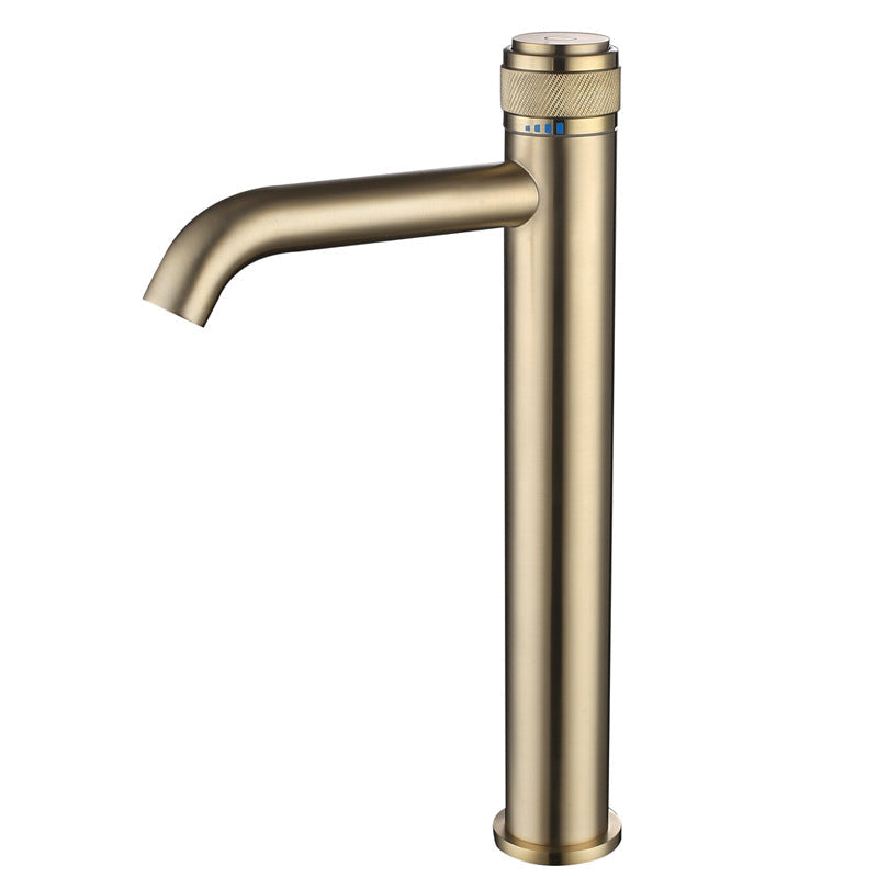 Single-Handle Bathroom Mixer Faucet for Hot and Cold Water