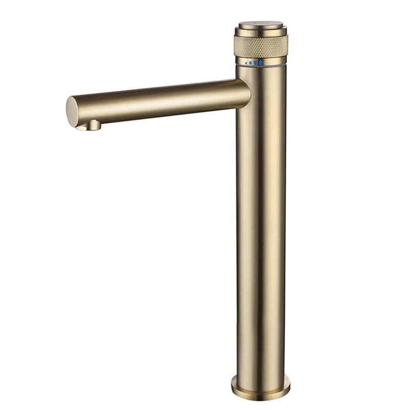 Single-Handle Bathroom Mixer Faucet for Hot and Cold Water