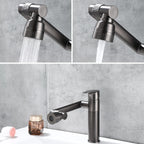 Single-Hole Swivel Multi-Directional Faucet