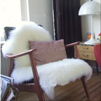 Brielle Plush Faux Sheepskin Throw & Area Rug