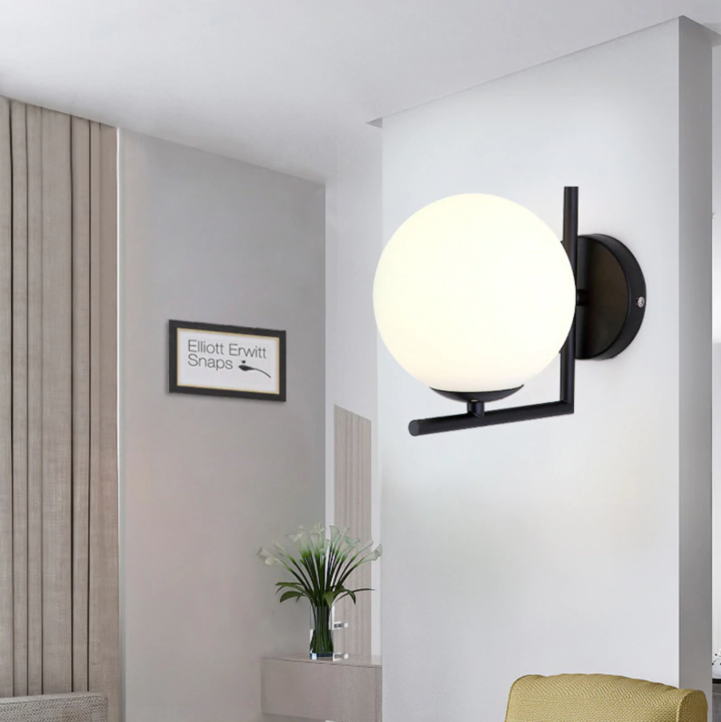 Lumera Globe Wall Sconce