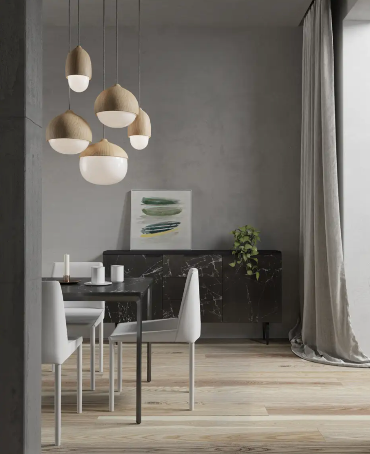 Lunara | Acorn Glass Pendant Lights