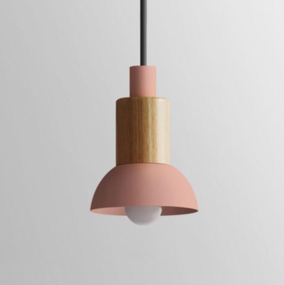 Liora Metal and Wood Pendant Lights