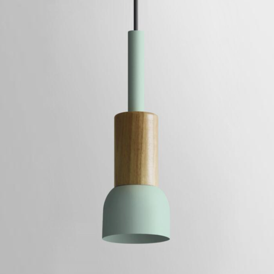 Liora Metal and Wood Pendant Lights