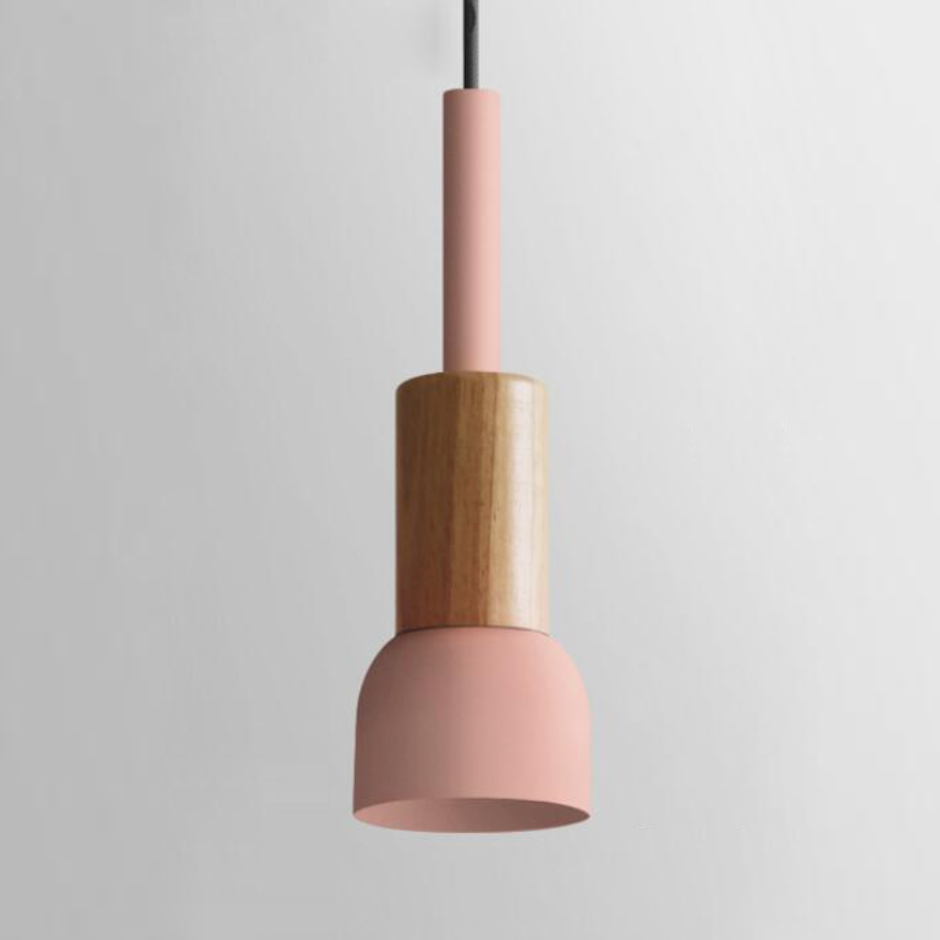 Liora Metal and Wood Pendant Lights