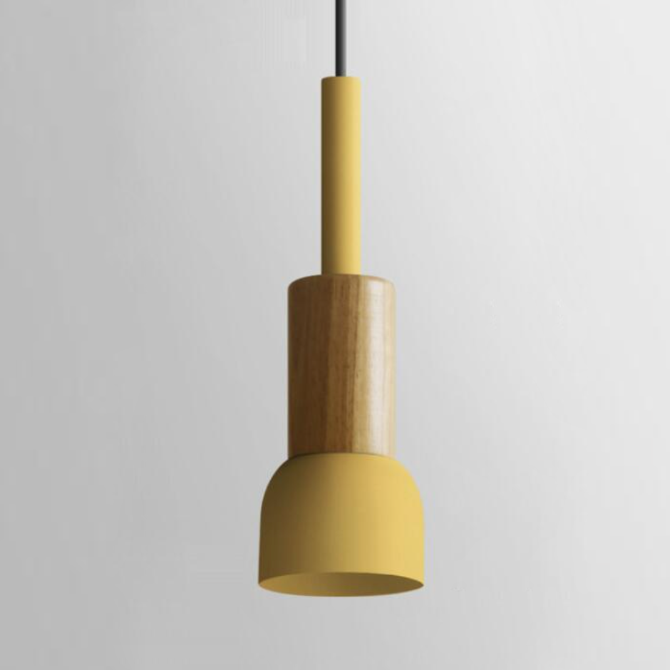 Liora Metal and Wood Pendant Lights