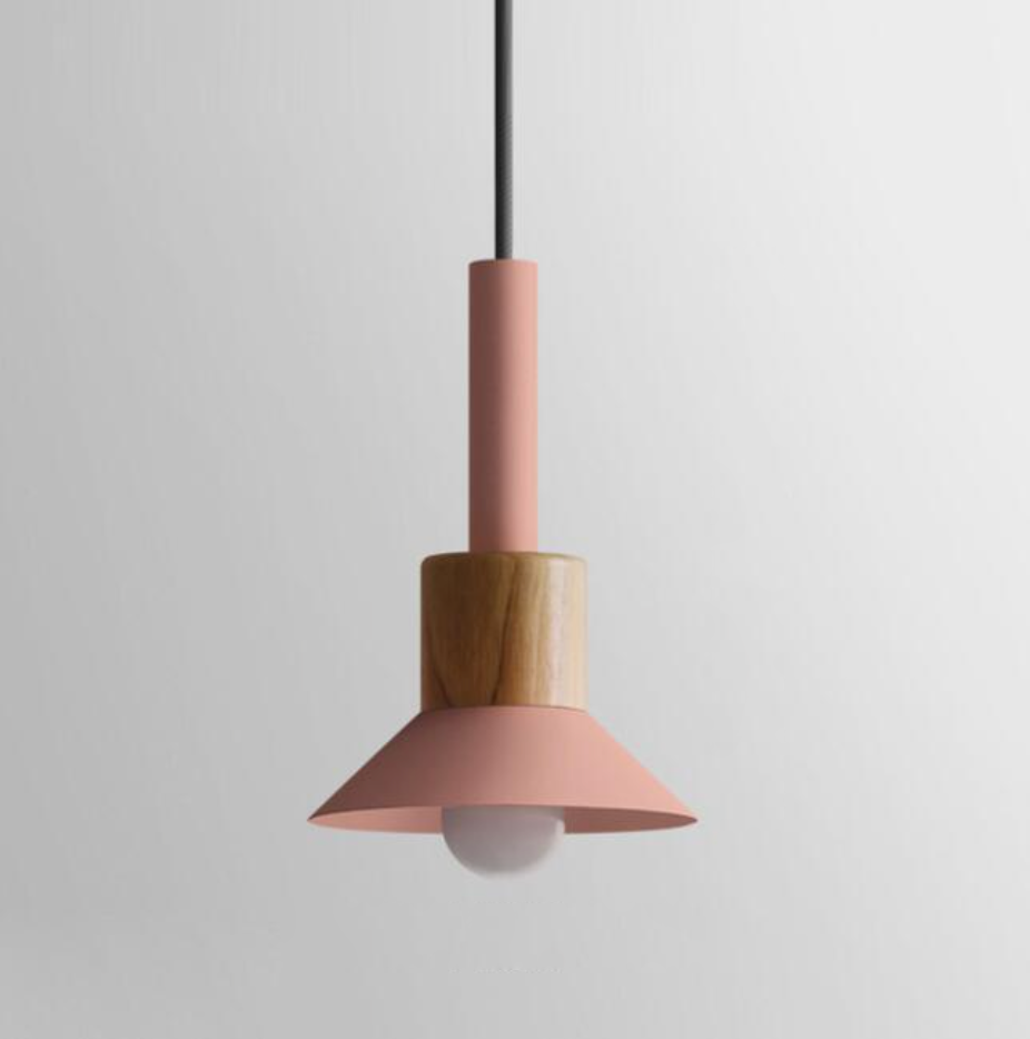 Liora Metal and Wood Pendant Lights