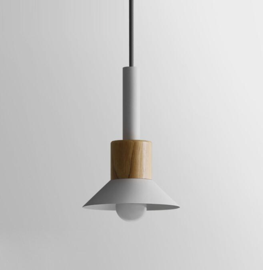 Liora Metal and Wood Pendant Lights