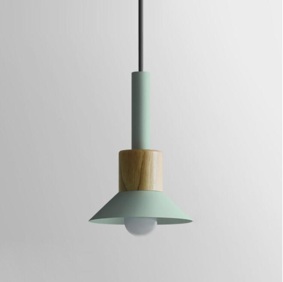 Liora Metal and Wood Pendant Lights
