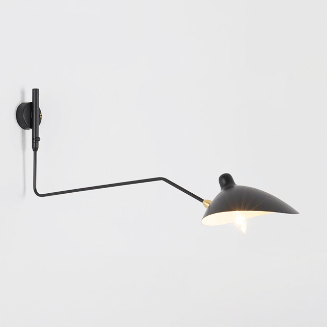 Marlo Duckbill Wall Light With Swing Arms