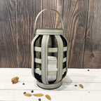 Kirel | Cross-Weave Rattan Solar Outdoor Light