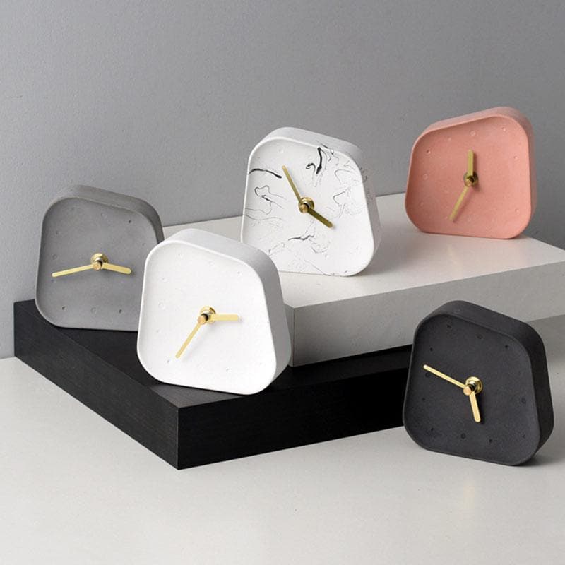 Marlow | Cement Desk Clock