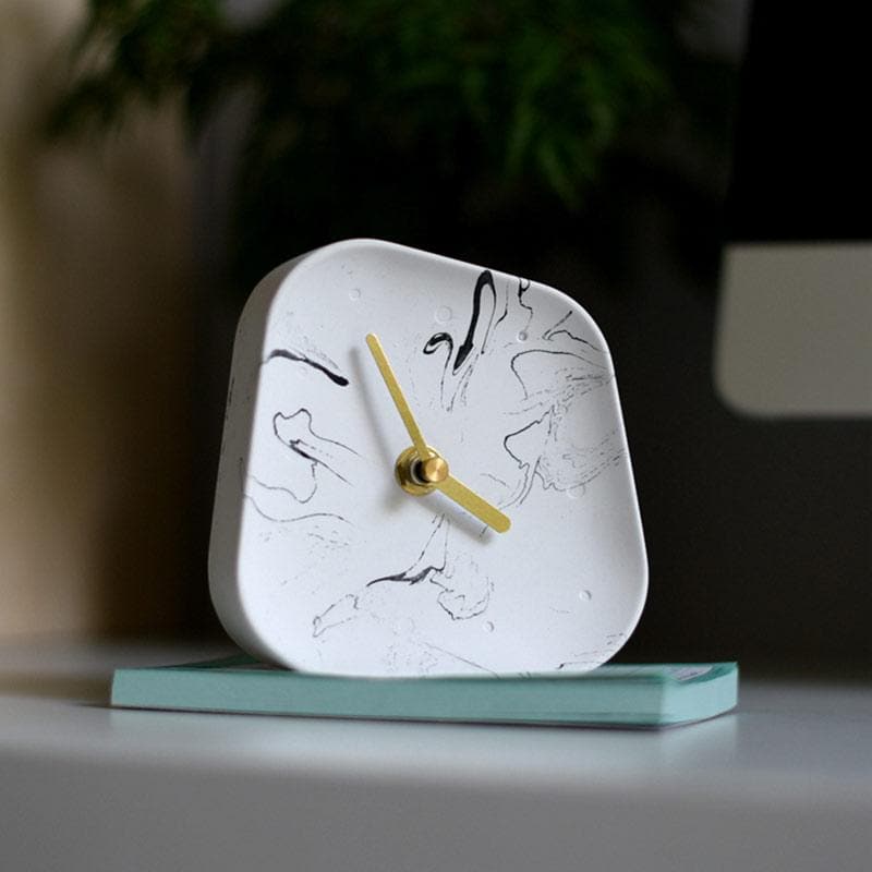 Marlow | Cement Desk Clock