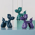 Handcrafted Resin Balloon Dog Figurine