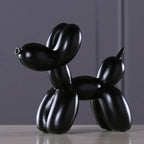 Handcrafted Resin Balloon Dog Figurine