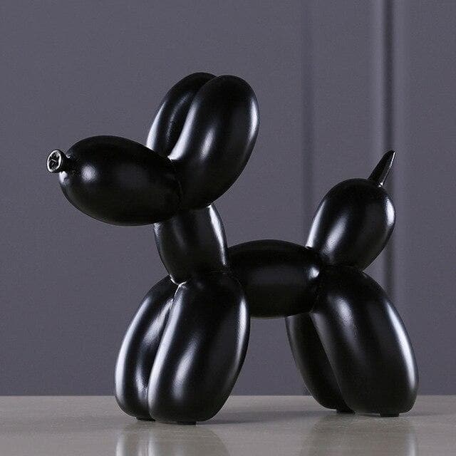 Handgefertigte Harzballonhund-Figurine