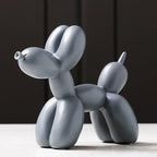 Handcrafted Resin Balloon Dog Figurine